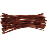 Druciki kreatywne DR09 brązowe 30cm(40) BREWIS