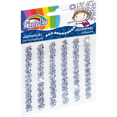 Diamenciki samoprzylepne fioletowe paski GR-DS07 170-2403 FIORELLO