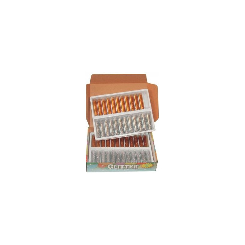 Brokat złoty/srebrny fiolka 7ml (48szt) GL-748/1-GS ALIGA