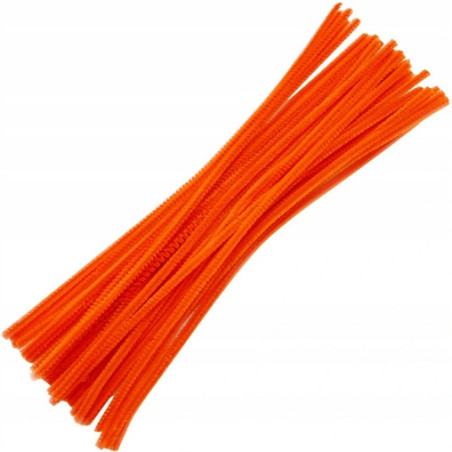 Druty pluszowe DPK-14 pomarańczowe ALIGA