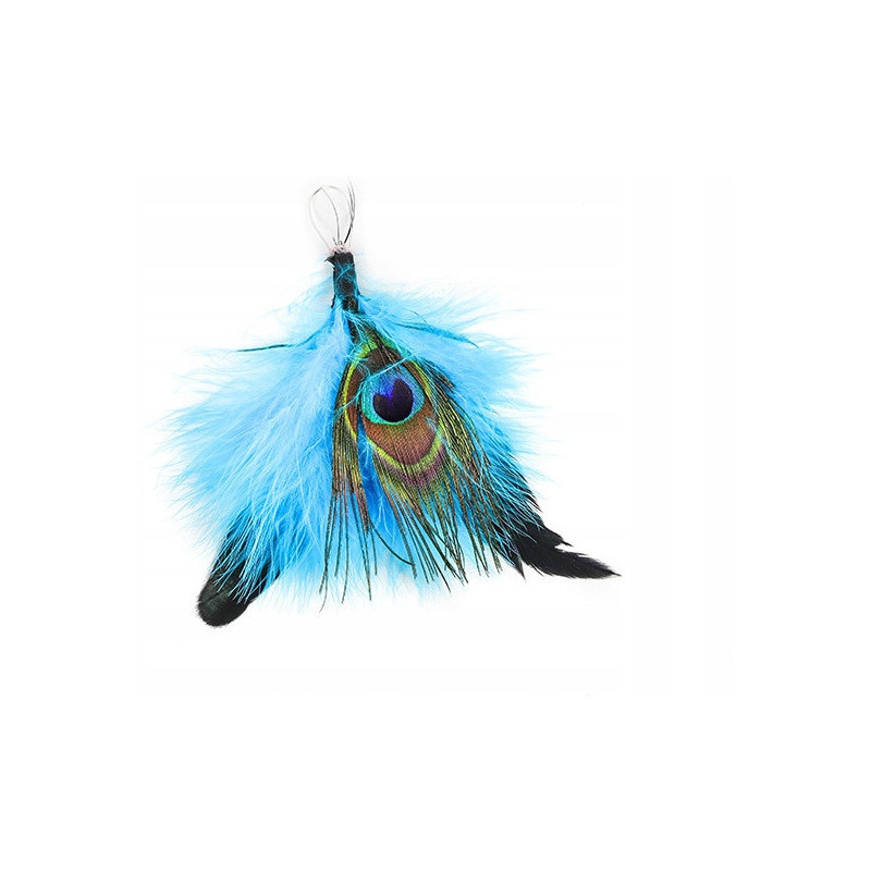 Piórka pawie oczko 14-16cm (3szt.) GR-FE018 FIORELLO 170-2622