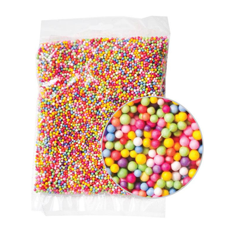 Kulki styropianowe mix kolorów 4mm 10g. KSK-MIX ALIGA