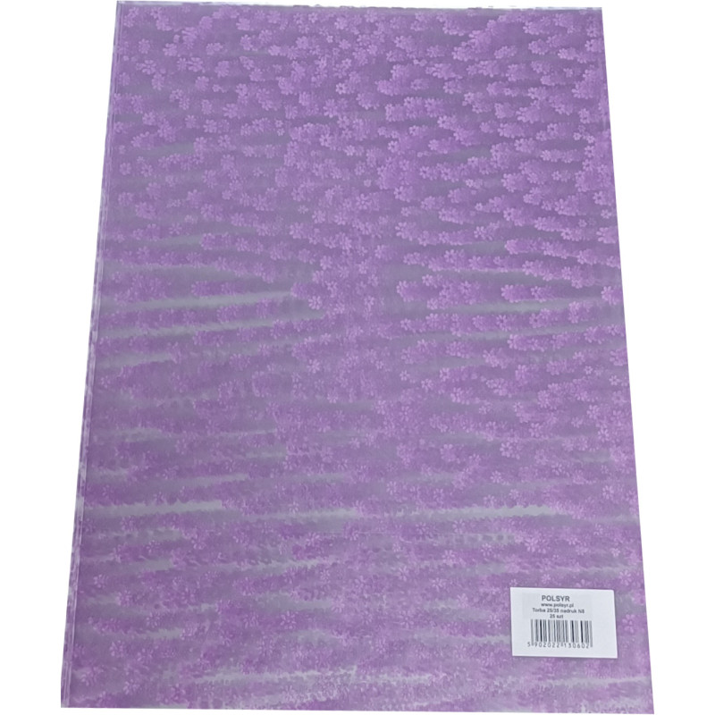 Torba foliowa z nadrukiem N7 20x35cm (25szt.) POLSYR