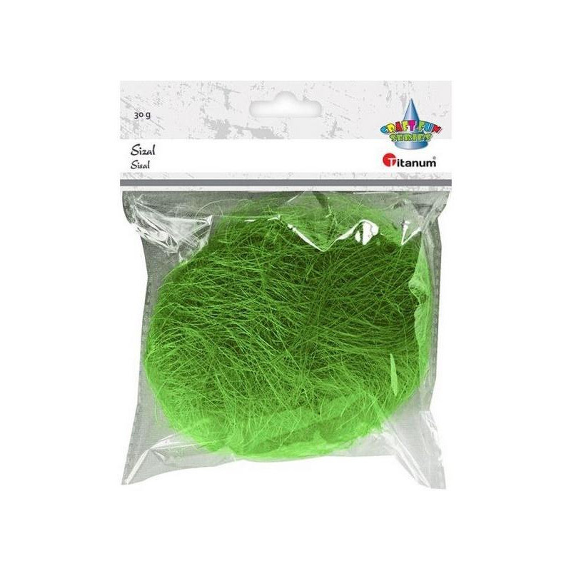 Sizal GRASS 30g zielony blister 363110 TITANUM