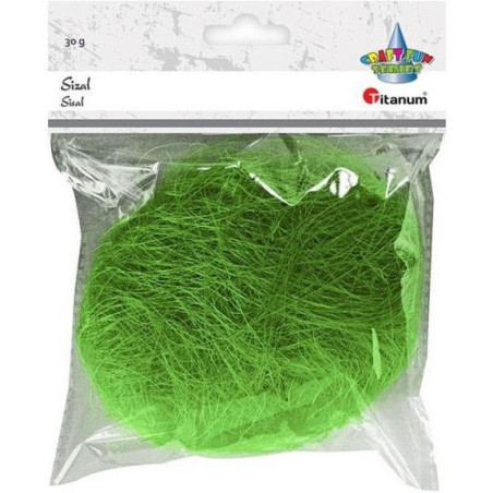 Sizal GRASS 30g zielony blister 363110 TITANUM