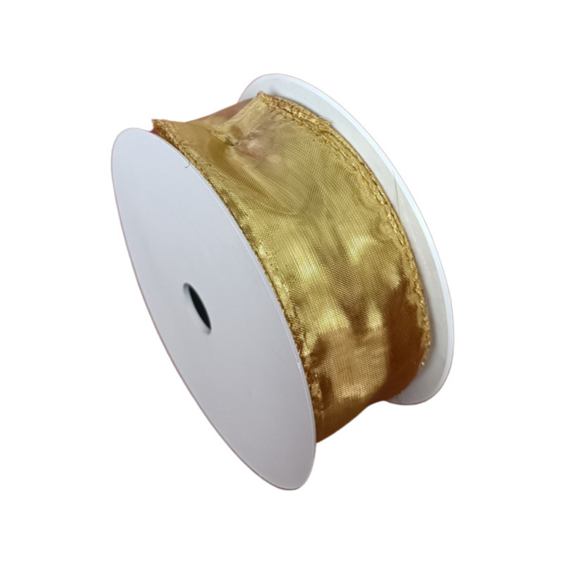 Wstążka satynowa 6mmx32m zielona WS6-115 BREWIS