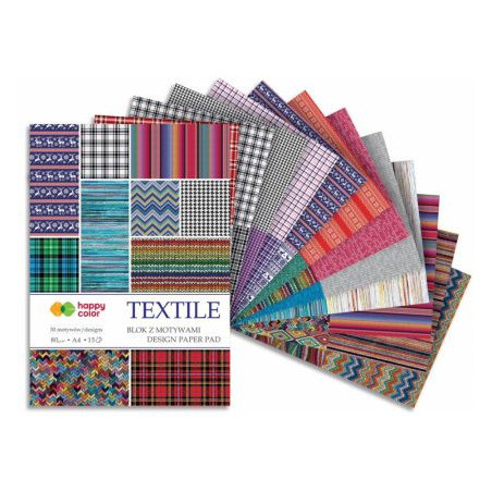 Blok z motywami A4 80g.ŚWIĘTA 15ark. 30 motywów HA 3808 2030-X1 Happy Color