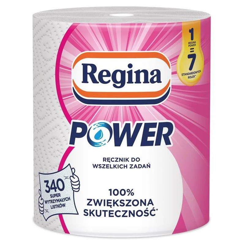 Ręcznik papierowy uniwersalny REGINA POWER 2 warstwy