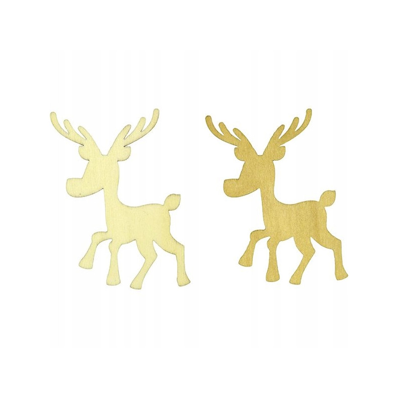 Renifery drewniane (10 szt) 383646 TITANUM