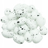Jajko styropianowe białe nakrapiane 2,5cm (36szt) WPJ-8765 ALIGA