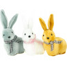 Króliczki Wielkanocne mix kol. wys.13 cm (3 szt.) WKZ-8092 ALIGA