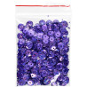 Cekiny hologramowe 8mm fioletowe 10g. H60 BREWIS