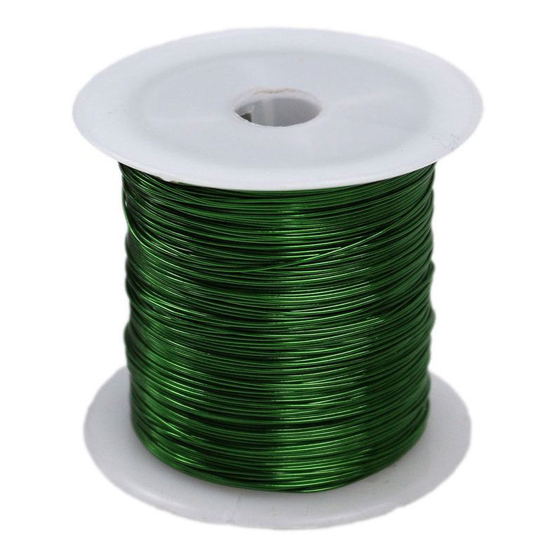 Drucik florystyczny 0,45mm x 30m zielony 339371 TITANUM