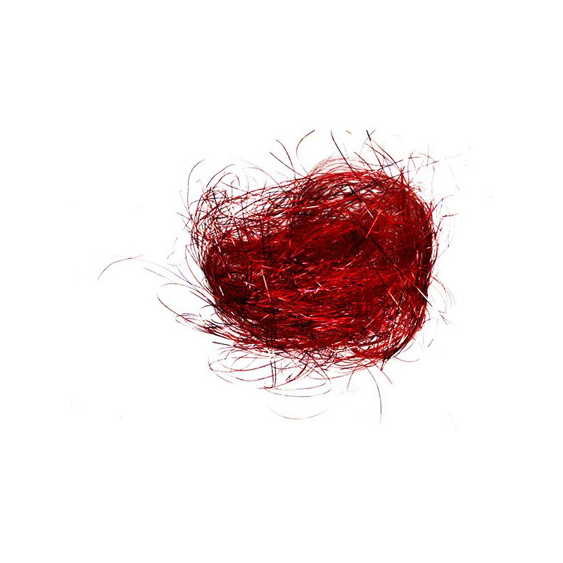 Włos anielski 20g czerwony metaliczny 389728 TITANUM