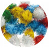 Pompony metaliczne 2cm mix POM21 (40 sztuk) BREWIS