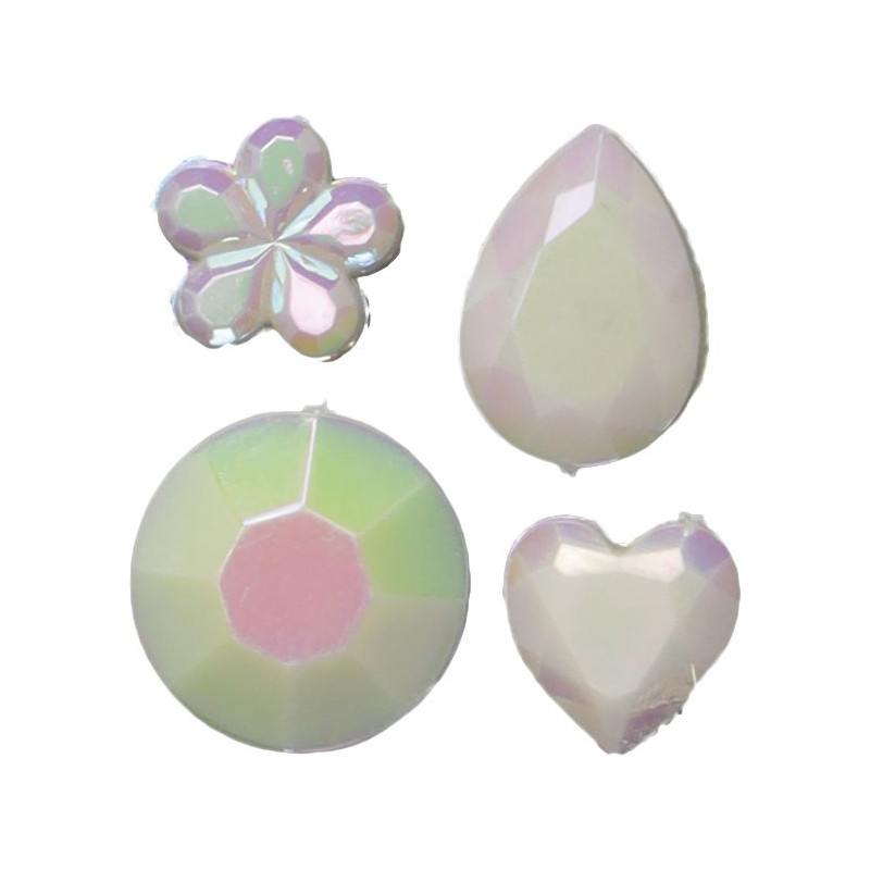 Kryształki Craft-Fun Series 35 szt. perłowy 506544 TITANUM