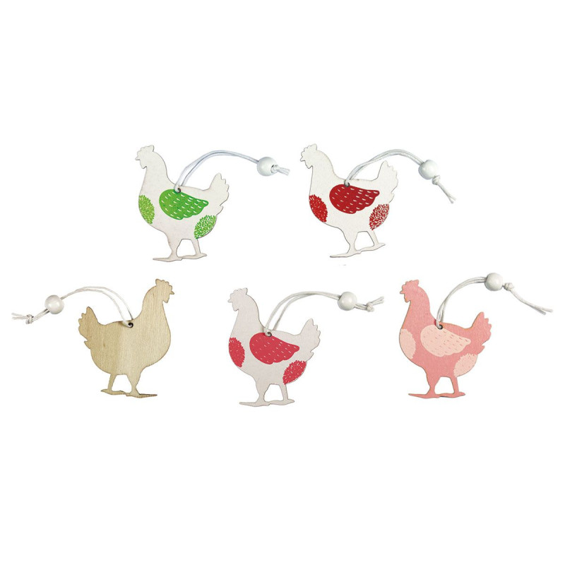 Ozdoba drewniana Craft-Fun Series Kura zawieszka 494410 TITANUM