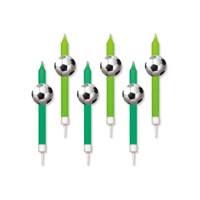 Świeczki urodzinowe Piłka 6szt. SF-135 GO PARTY