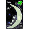 Ozdoby fluorescencyjne KSIĘŻYC I GWIAZDY 6szt. GR-GW16 170-2812 FIORELLO