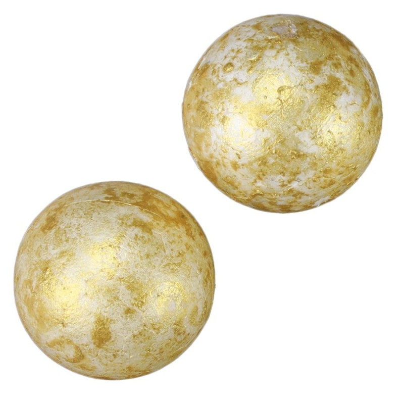 Kulki styropianowe 25mm (12 sztuk) złote 623438 TITANUM