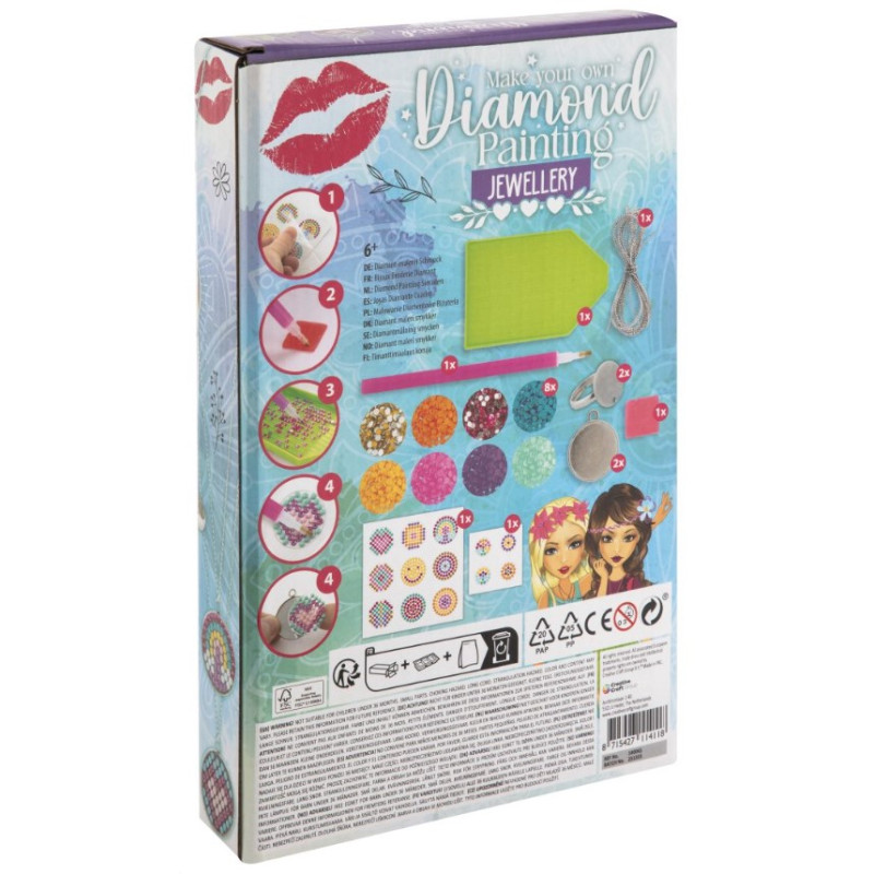 Biżuteria do ozdabiania diamentami 140041 BESTIES