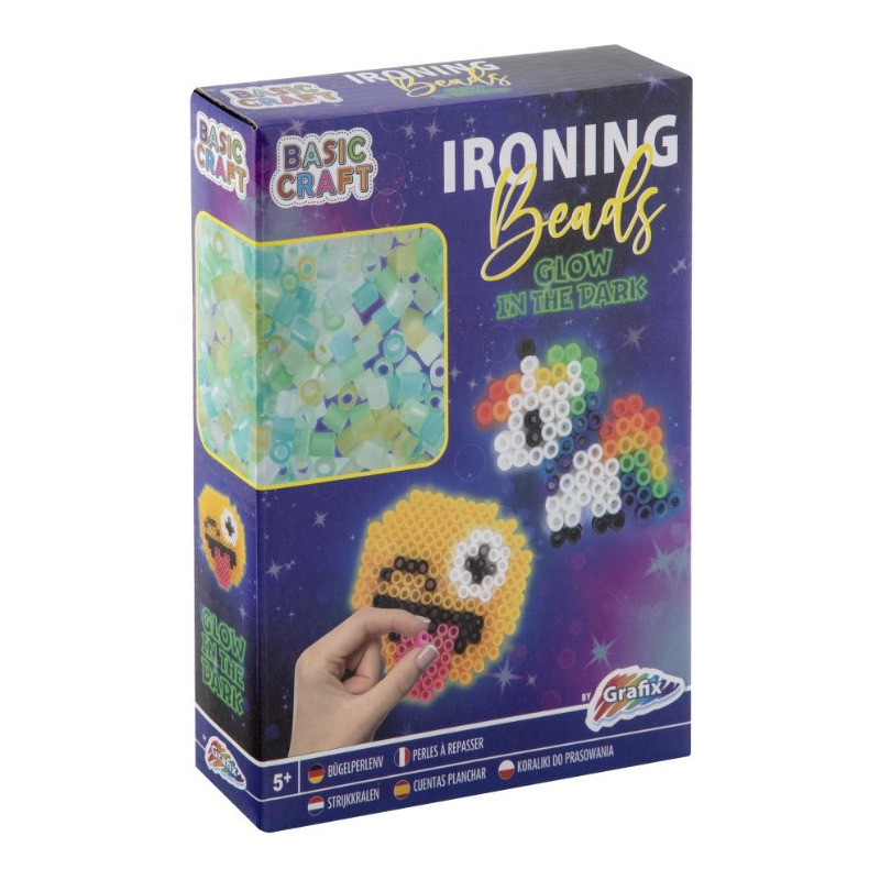 Koraliki do prasowania świecące w ciemności 100034 GRAFIX