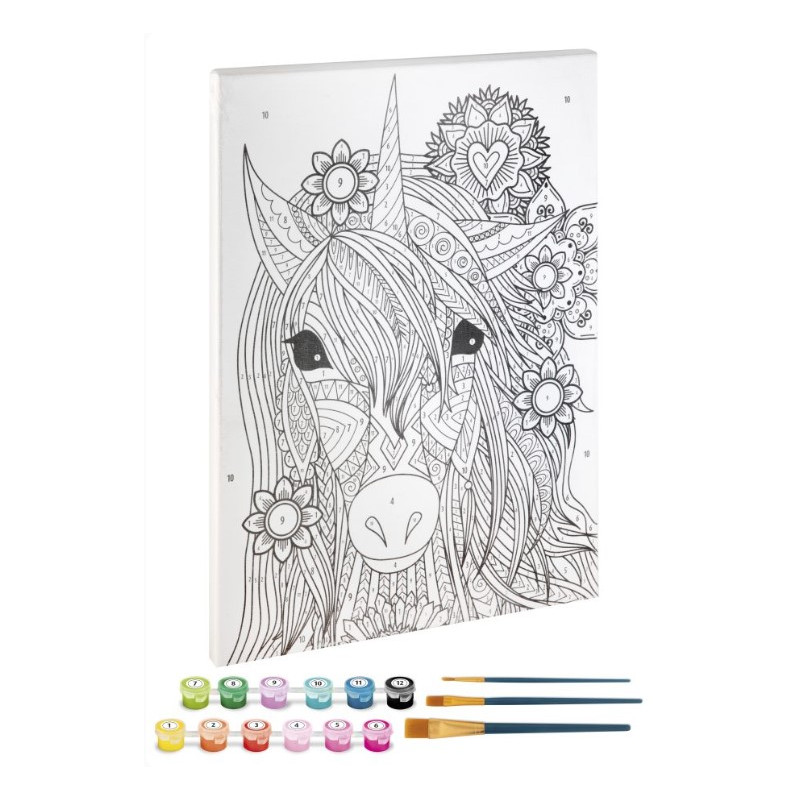 Malowanie po numerach JEDNOROŻEC 150055 GRAFIX