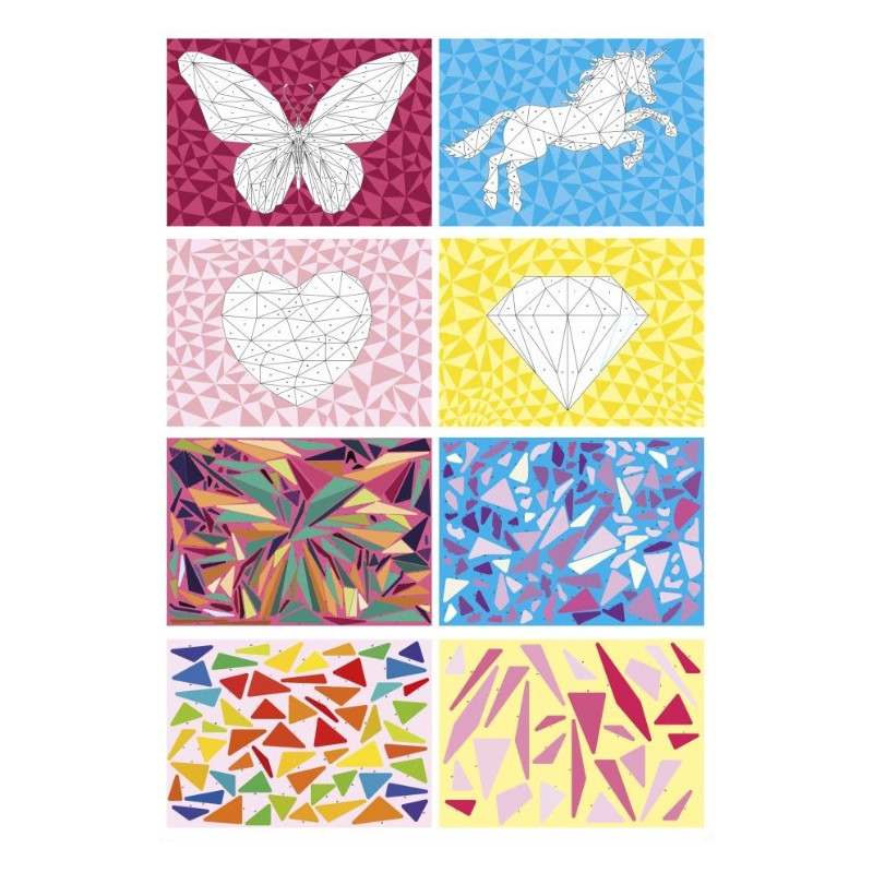 Naklejanie po numerach A4 MOTYL 100082/A MOXY