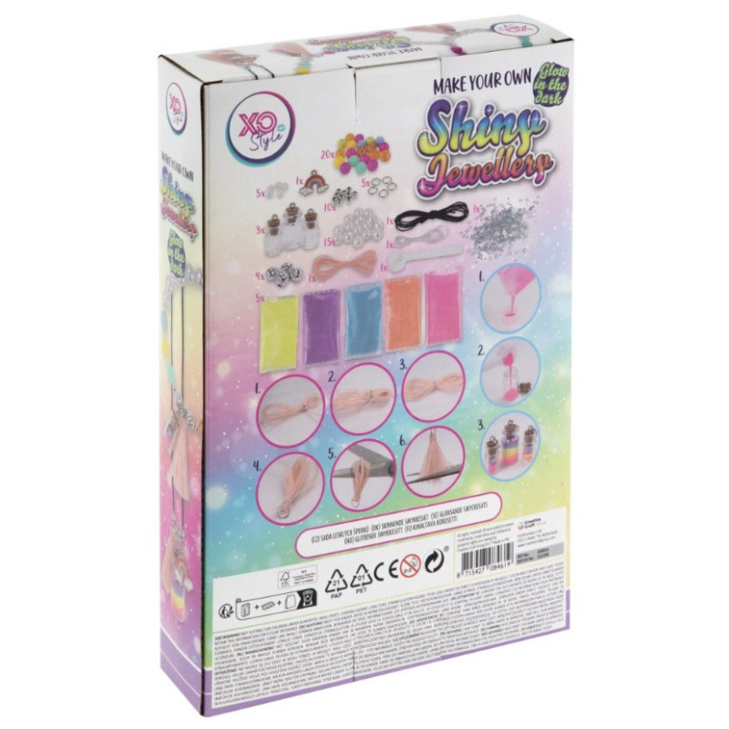 Zestaw biżuterii świecący w ciemności 240014 GRAFIX