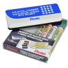 Markery do tablic MW85-ST4ABCDPL 4szt. z gąbką PENTEL