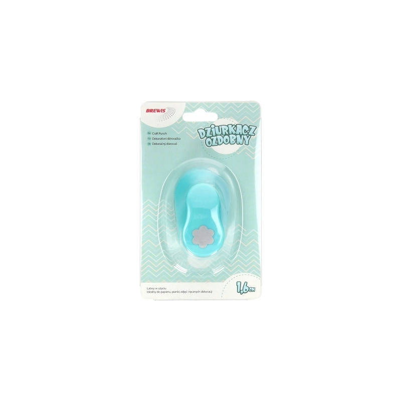 Dziurkacz ozdobny 1,6 cm KWIAT I D16-27 BREWIS