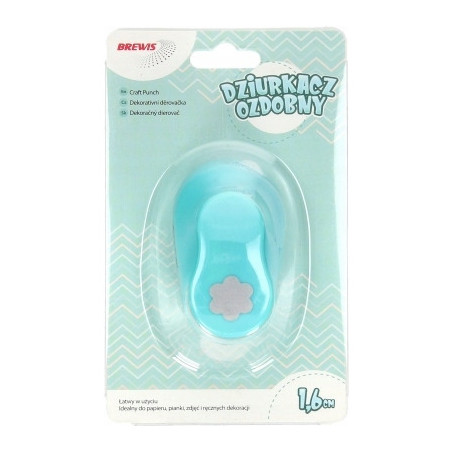 Dziurkacz ozdobny 1,6 cm KWIAT I D16-27 BREWIS