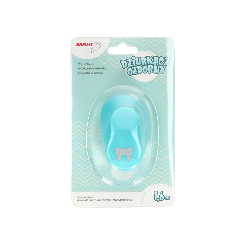 Dziurkacz ozdobny 1,6 cm KOKARDKA D16-20 BREWIS