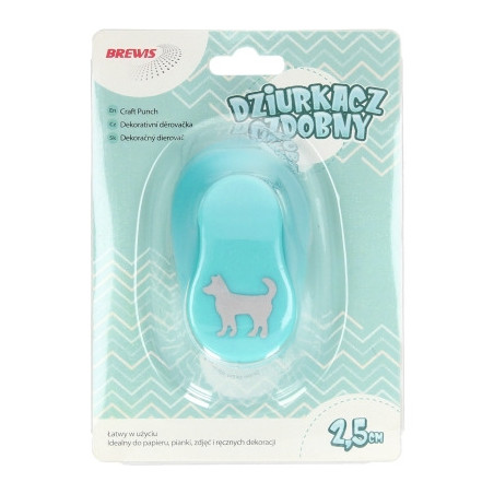 Dziurkacz ozdobny 2,5 cm PIES D25-59 BREWIS