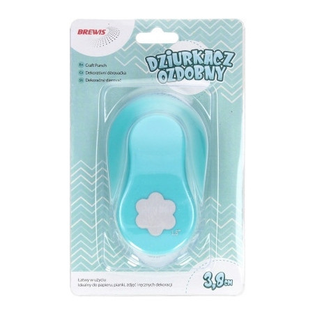 Dziurkacz ozdobny 3,8 cm KWIAT I D38-06 BREWIS