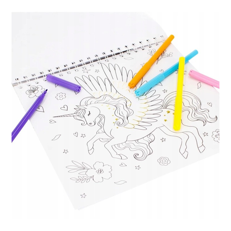 Zestaw kreatywny do kolorowania + pisaki DAY DREAMER 497701 STARPAK