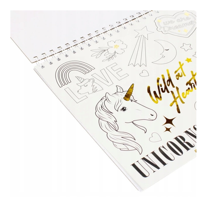 Zestaw kreatywny do kolorowania + pisaki DAY DREAMER 497701 STARPAK