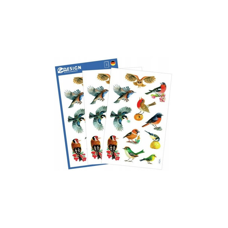 Naklejki kreatywne PTAKI 55713 Z-DESIGN AVERY ZWECKFORM