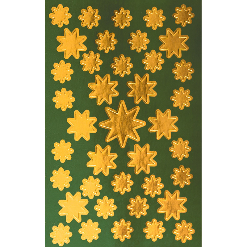 Naklejki Z-Design - złote gwiazdy 52804 AVERY ZWECKFORM