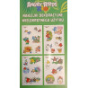 Naklejki A5 kpl 4ark ANGRY BIRDS RIO 6243 INTERDRUK