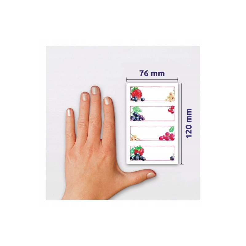 Naklejki spiżarniane na przetwory 59550 ZDESIGN AVERY ZWECKFORM