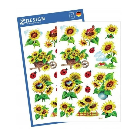 Naklejki ZF KWIATY 54171 Z-DESIGN CREATIVE AVERY ZWECKFORM