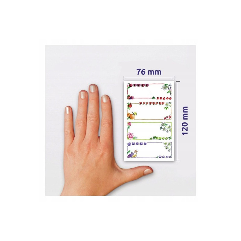 Naklejki spiżarniane na przetwory 59652 ZDESIGN AVERY ZWECKFORM