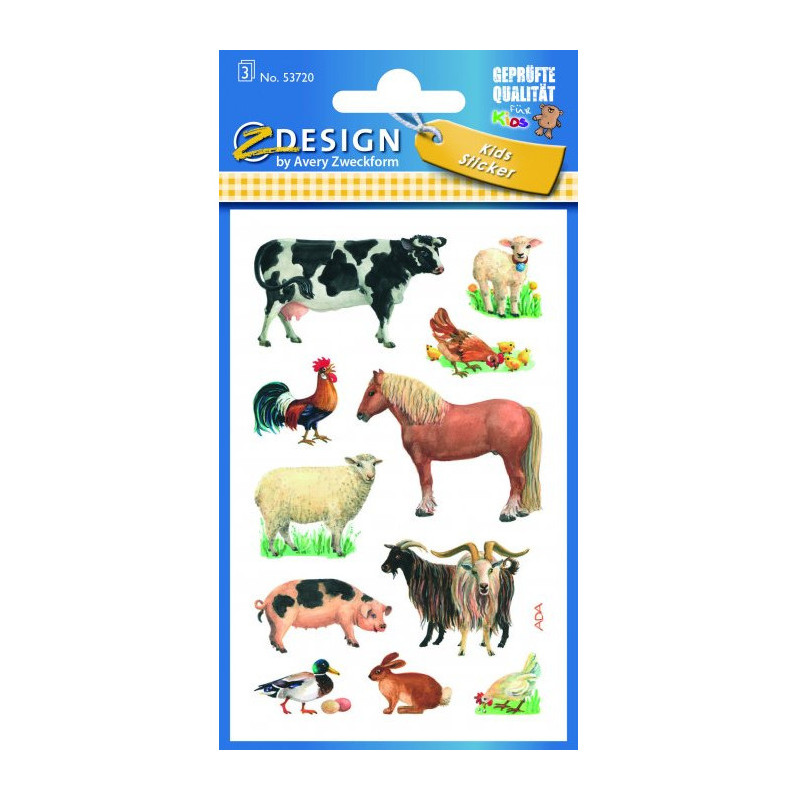 Naklejka ZF Zwierzęta 53720 Z-DESIGN KIDS AVERY ZWECKFORM