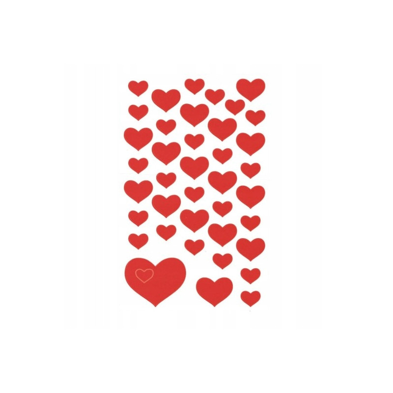 Naklejki ZF Serca 4371 Z-DESIGN CREATIVE AVERY ZWECKFORM
