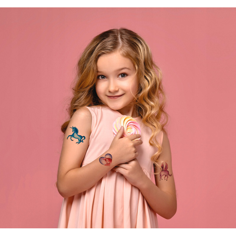 Naklejki tatuaże dla dzieci PEGAZY 56669 Z-DESIGN KIDS TATTOO AVERY ZWECKFORM