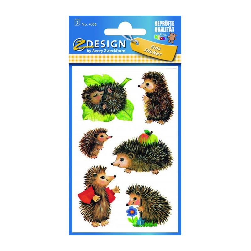 Naklejka Jeże 4306 Z-DESIGN KIDS AVERY ZWECKFORM