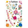 Naklejki tatuaże dla dzieci KWIATKI 56691 Z-DESIGN KIDS TATTOO AVERY ZWECKFORM