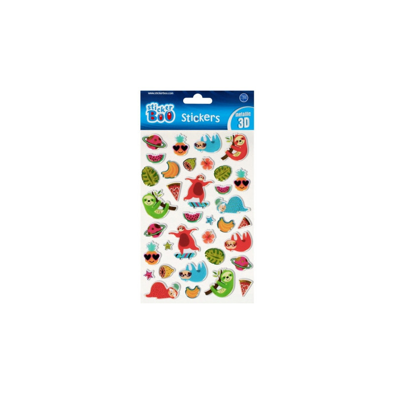 Naklejki 140x260 S-BOO MET3D LENIWIEC 493713