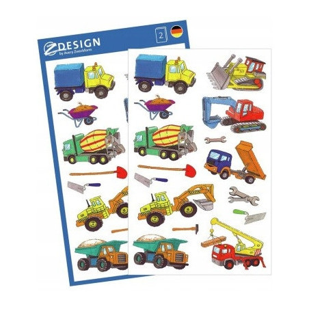 Naklejki dla dzieci NA BUDOWIE 53209 Z-DESIGN AVERY ZWECKFORM